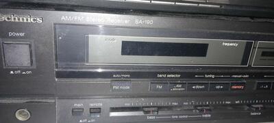 Technics Wieża .Amplituner, Deck oraz CD.