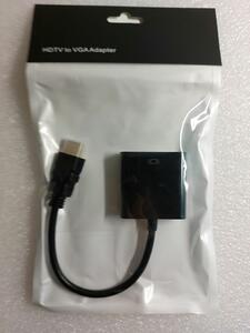 Adapter HDMI = VGA D-SUB przejściówka FHD rozdzielczość