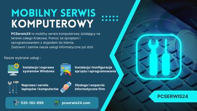 PCserwis24 Mobilny Serwis Komputerowy Kraków - 3