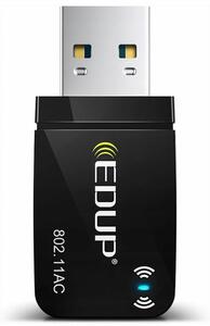 ADAPTER SIECIOWY FIRMY EDUP WIFI USB 3.0 1300 Mbps DONGLE 80