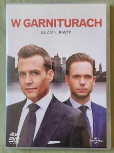 W garniturach sezon 5 box 4 płyty dvd