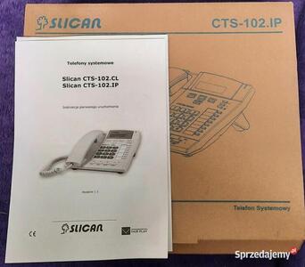 Polecam Telefon Systemowy CTS-102.IP-BK SILCAN