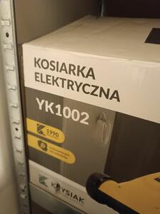 Kosiarka elektryczna lz koszem ider raz uzyta