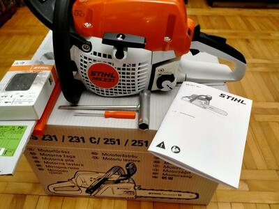 Piła spalinowa STIHL MS 231 2,7 KM Nowa zakupiona w Polsce