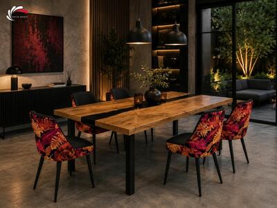 Krzesła PREMIUM KL-3 Monstera - jadalnia, salon, lokal