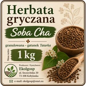 Herbata gryczana Soba Cha 1kg Tatarka EkolGosp