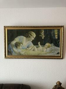 Obraz nostalgiczny z lat 50-tych