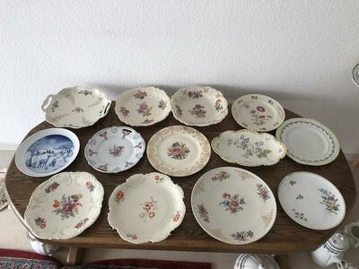 Patery półmiski Welmar Bavaria Schwarzenhammer Hutschenreuth