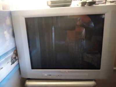 sprzedam telewizor Philips stereo z dekoderem i przewodami