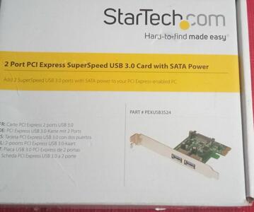 Karta PCI USB 0.3 z 2 portami
