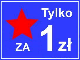 Tani OPAŁ - Suche Drewno opałowe!!! - Symbolicznie, za 1gr.