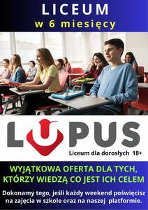 Prywatne Liceum dla Młodzieży i Dorosłych LUPUS - 6