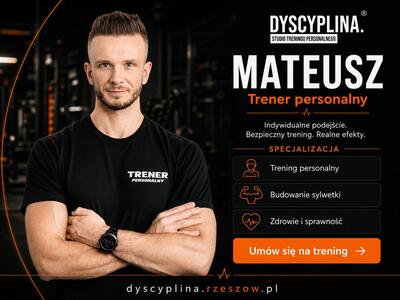 Mateusz Cynar - trener personalny rzeszów - 1
