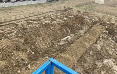 Urobek z wykopu / humus / ziemia mieszana / podniesienie ter