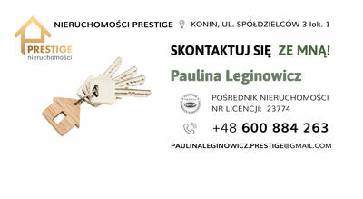 Paulina Leginowicz - Nieruchomości Prestige  Konin - 2