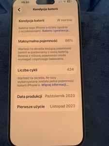 Sprzedam iPhone 15 pro max 1 TB tytanium