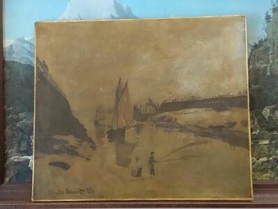 Bardzo stary obraz (kopia?) Claude Monet