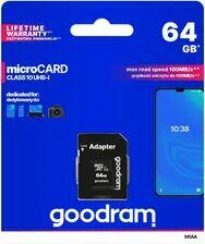 Karta pamięci GOODRAM micro SDHC 64GB - NOWA