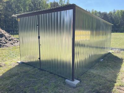 3x5 4x5 3x6 4x6 5x6 GARAŻ BLASZANY GARAŻE SZYBKA DOSTAWA