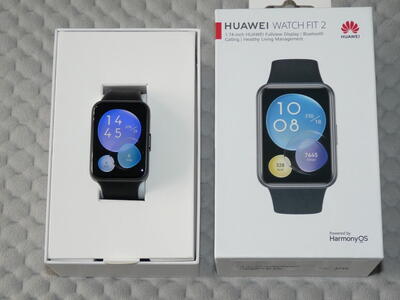 Smartwatch Huawei Watch Fit 2 czarny używany stan bdb