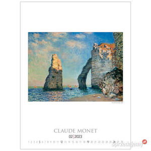 2023 reprodukcje Claude Monet malarstwo kalendarz 2023