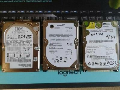 dysk twardy pata 2.5 ibm seagate wd hdd ata 2,5 laptop