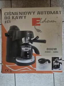 Nowy ciśnieniowy automat do kawy EC1 Eldom