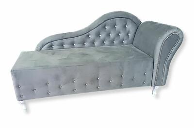 Szezlong Kanapa Sofa Glamour strona prawa lewa