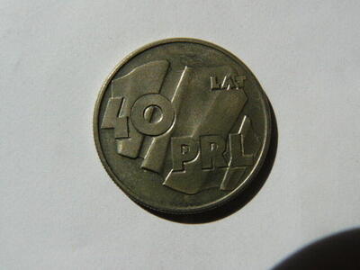 Moneta 100 zl 40 lat PRL 1984 rok