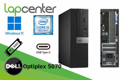 DELL Optiplex 5070 i5-9GEN 16GB 512GB SSD PCIE Win11Pro - La