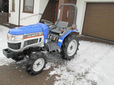 Mini Traktorek Iseki 18KM 4X4 Wspomaganie Mała Kosiarka