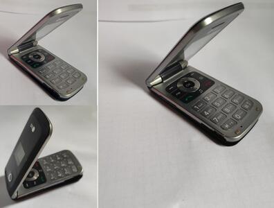 stary sprawny telefon komórkowy LG z klapką GB220 kolekcjon