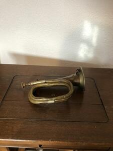 Trąbka zabytkowa 28 cm