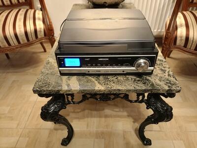 Gramofon MEDION Magnetofon USB, MP3, Karta SD, AUX
