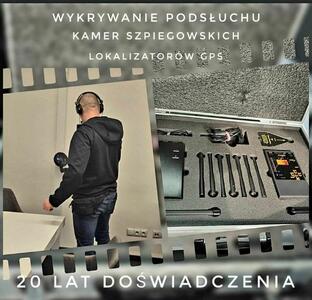 Detektyw Wykrywanie Podsłuchów, Kamer i GPS - 7