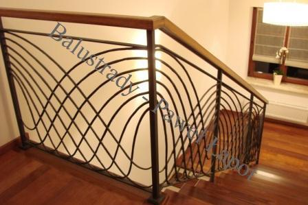 Balustrady kute i nierdzewne Warszawa, poręcze, schody