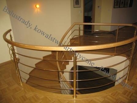 Balustrady kute i nierdzewne Warszawa, poręcze, schody