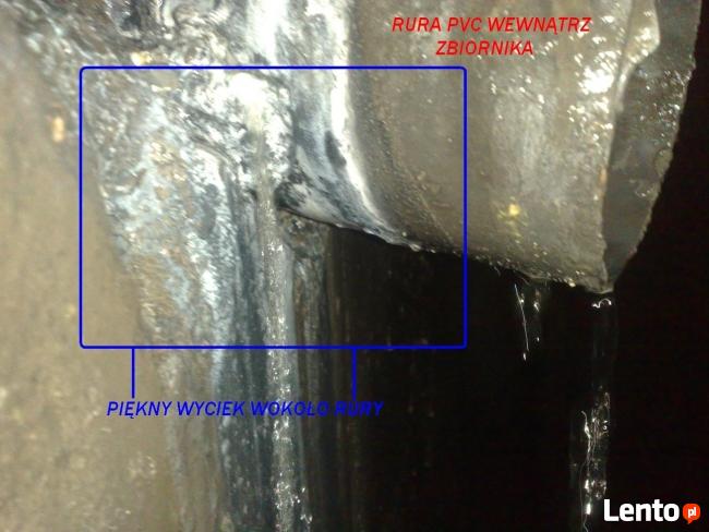 uszczelnienia szamb, naprawa szamba od środka, gwarancja