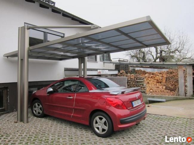 Wiata garażowa Aluminiowa MyPort 5,0x2,7,Carport, Wiata
