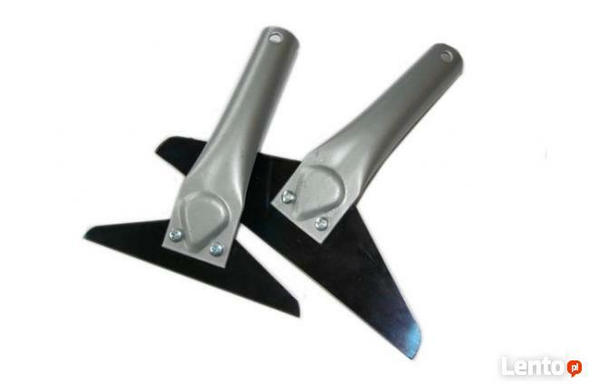 Narzędzia malarskie i wykończeniowe zakładane na kij.