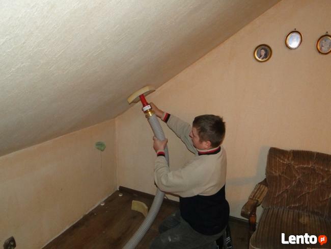 Zimne poddasze, niedocieplone skosy - wdmuchiwanie izolacji