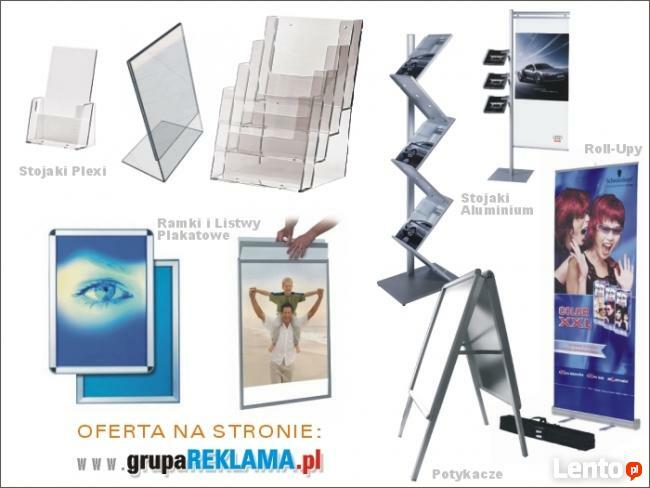 Stojaki na Ulotki Katalogi Oferty Ogłoszenia Gazety