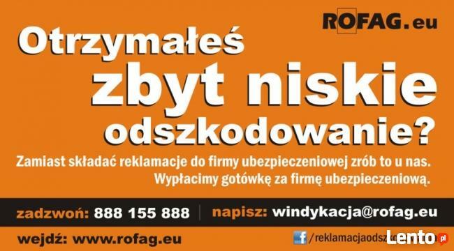 DOPŁATA ODSZKODOWANIA GOTÓWKĄ w 24h - zaniżony kosztorys