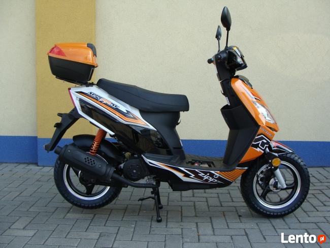 SKUTER ZIPP SUPERRAY 4T NOWY - MOTO JUZWEX ZAMOŚĆ