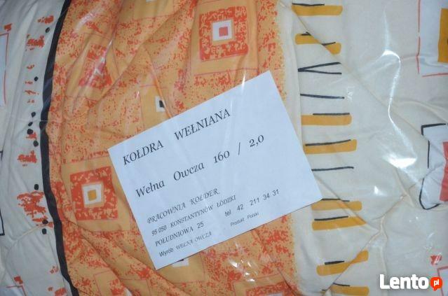 Kołdra wełniana owcza 160 x 200