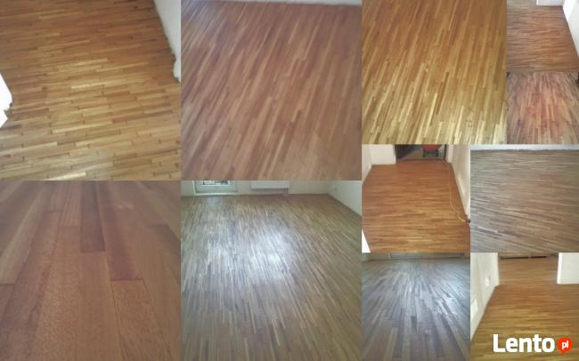 Podłogi drewniane cyklinowanie montaż