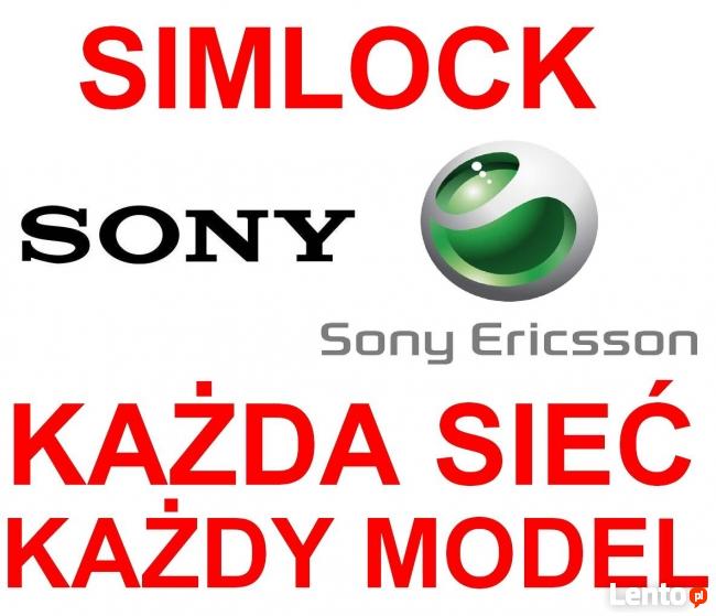 Simlock Sony-Ericsson XPERIA Sony WSZYSTKIE MODELE Warszawa