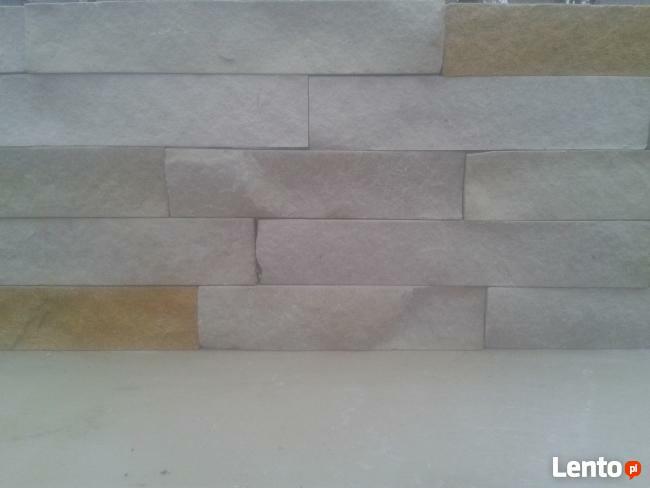 kamień dekoracyjny piaskowiec naturalny paski, łupanka