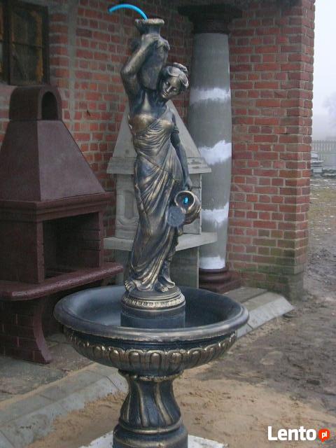 Filary betonowe, kolumny, podpory głowice doryckie - Turobin