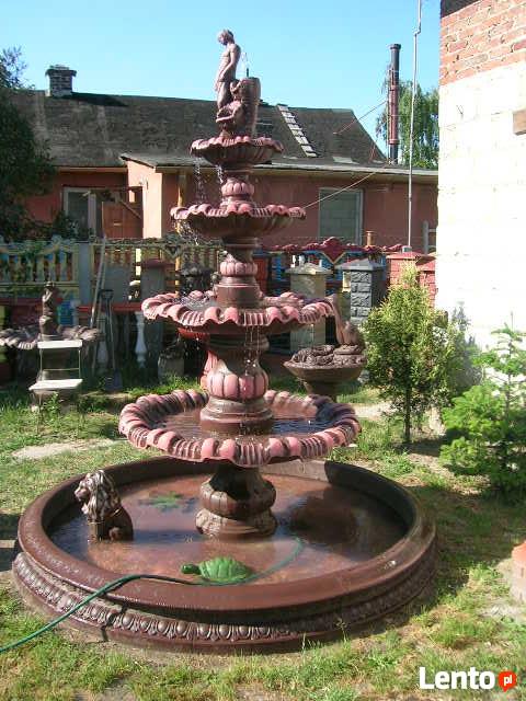 Filary betonowe, kolumny, podpory głowice doryckie - Turobin